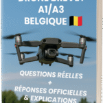 Examen Drone Brevet A1/A3 Belgique – Questions Réelles, Réponses Officielles & Explications Autorisées (DGTA)