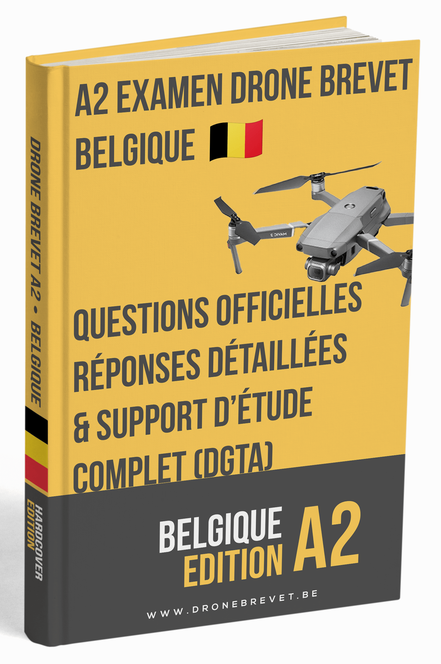 Examen Drone Brevet Catégorie A2 Belgique – Questions Officielles, Réponses Détaillées et Support d’Étude Complet (DGTA) - Image 1